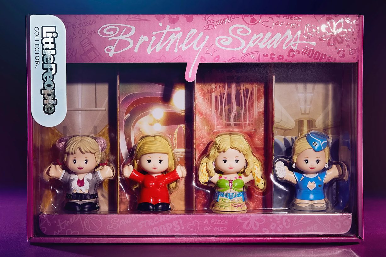 Four pack of Britney Spears Toys